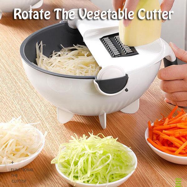 EJWQWQE Vegetable Cutter Household Multi-function Roller Ger Planer  Hand-opeed High-speed Vegetable Cutter 