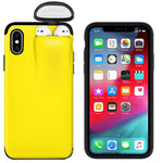 Iphone Case with Airpods Holder